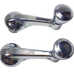 1930s 1940s GM Chevrolet Chevy Buick Vent Window Crank Handles Set Door Handle 