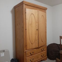 Oak  Wood Cabinet