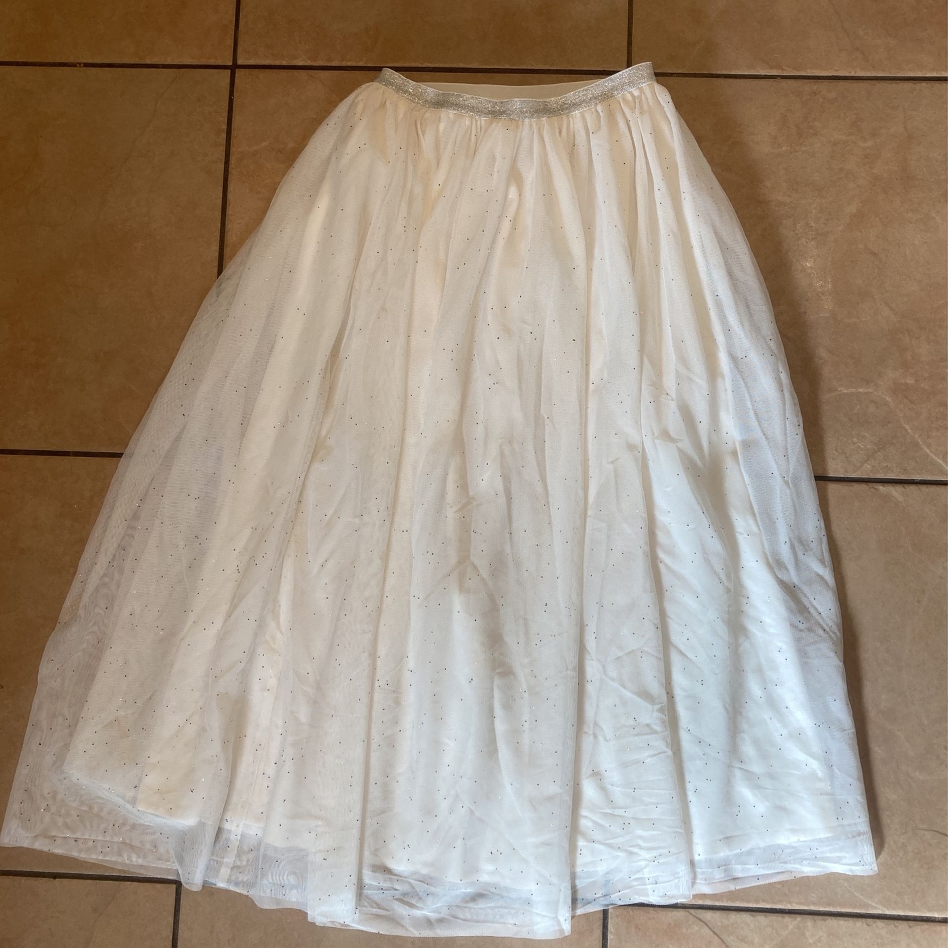 Girls Christmas Skirt Size L Or 10/12