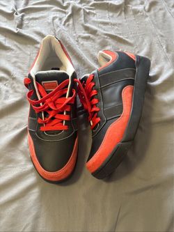 VTG Reebok RBK OG Low Mike Jones Black Red Orange Sneakers Men’s Size 11.5