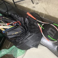 Tennis Rackets Multiple 