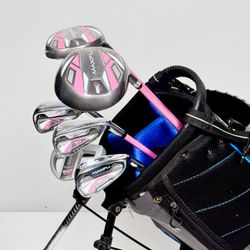 NEW* MAXFLI REV2 Junior Girls Complete Golf Club Set Youth 6-Piece Ladies Right