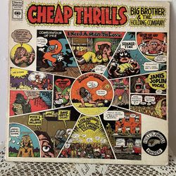 Big Brother And The Holding Company Cheap Thrills Janic Joplin Vinyl 