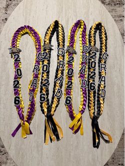 Graduation ribbon lei