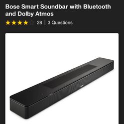 Bose Smart Soundbar 600