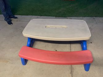Little Tikes picnic table