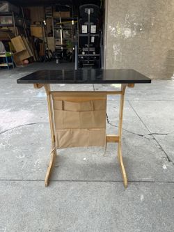 TV Side Table With Storage