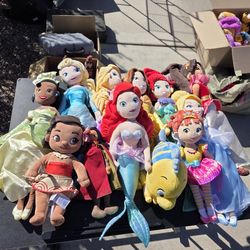 Princess plushies