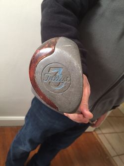 Vintage RARE Titleist Accu-Flo Plus 3-wood fairway driver golf club