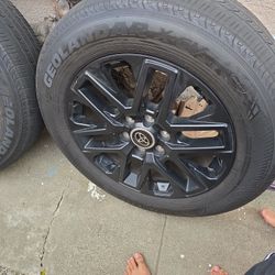 Tires And Wheels 3rd Gen Tundra  $350 OBO