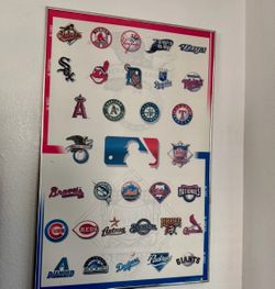 MLB wall hanging $8