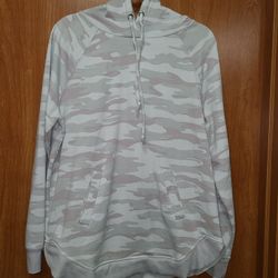 Maurices Brand Purple Camo Print Hoodie - Women's L