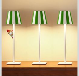 New 3 Pack Cordless Table Lamp