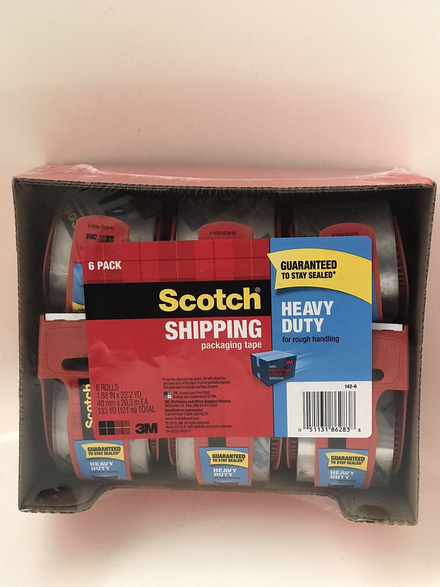 Scotch Heavy Duty Shipping Tape
