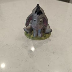 Vintage Disney Eeyore Porcelain Figurine 