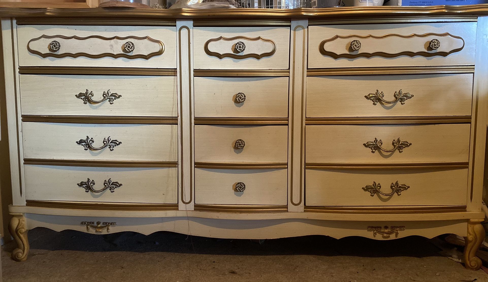 Vintage French Provincial “Bonnet” by Sears Bedroom Furniture
