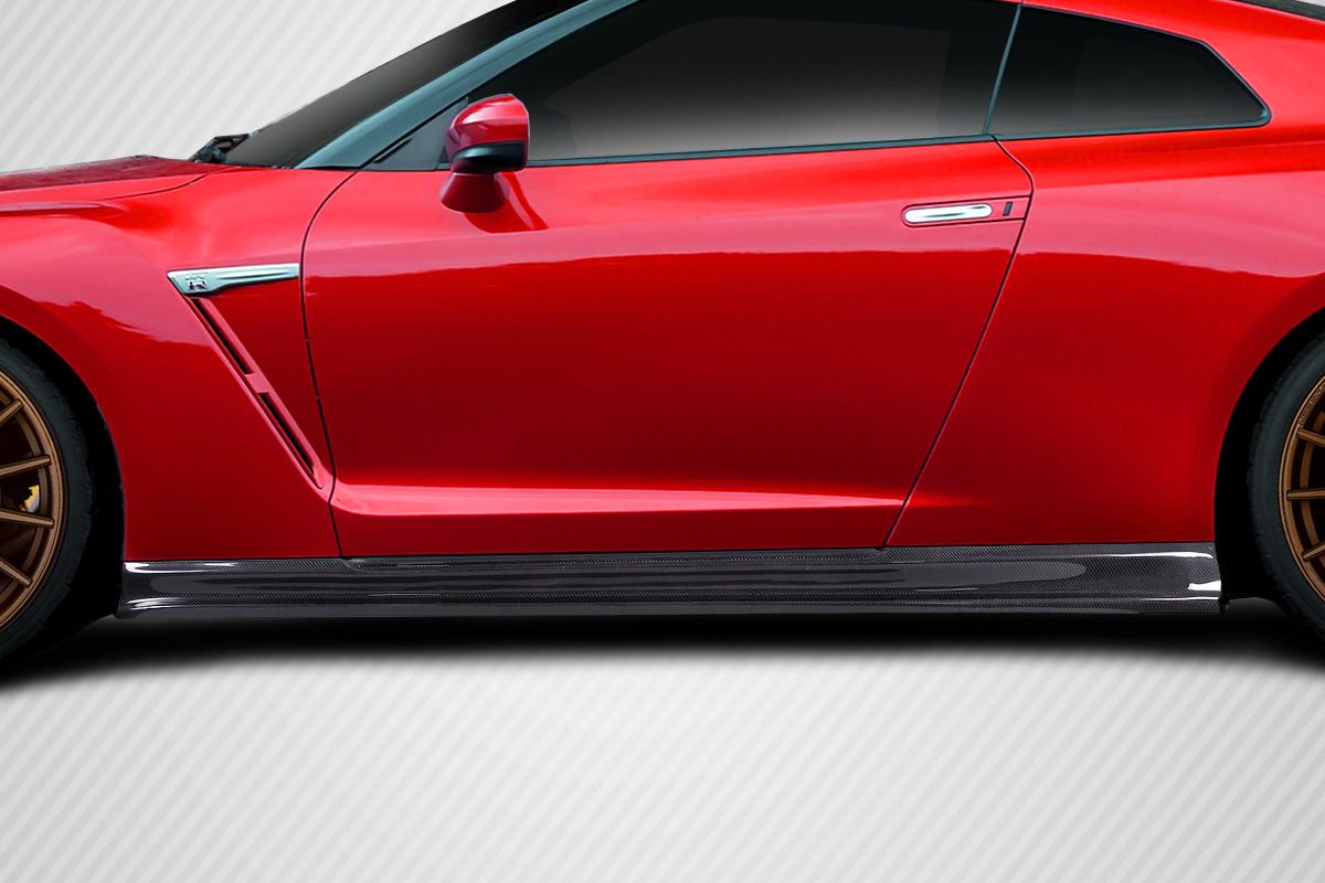 Blemished 2009-2017 Nissan GT-R R35 Carbon Creations C-1 Side Skirts Rocker Panels - 2 Piece