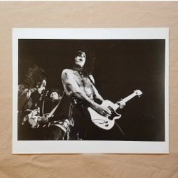 KISS Photo Glossy Photograph Paul Stanley Gene Simmons Ace Frehley NOT CD Vinyl