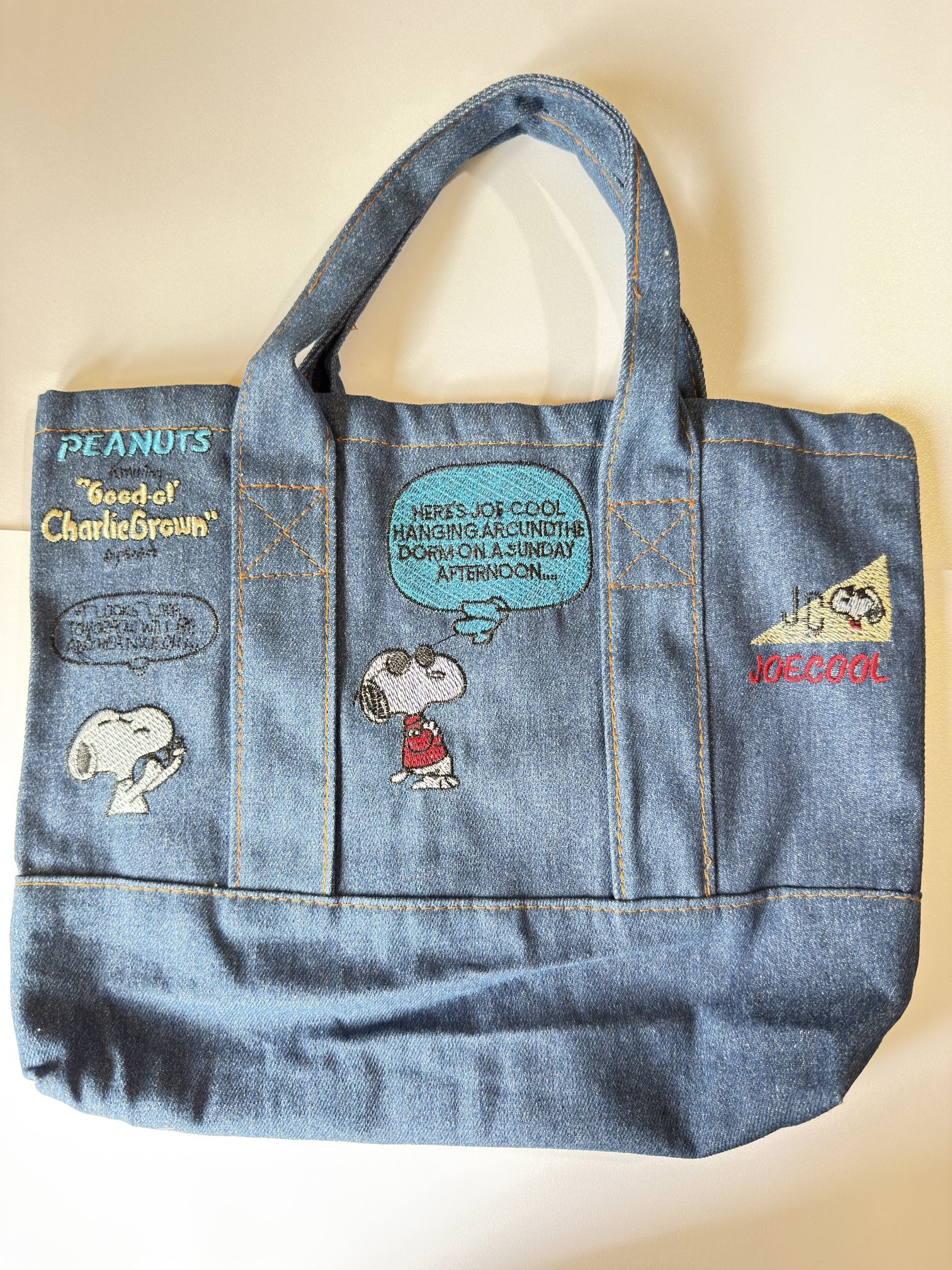 Snoopy - Jay Cool - Charlie Brown Cartoon Tote