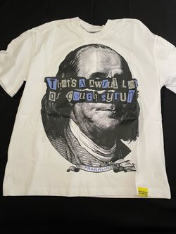 That's A Awful Lot Of Cough Syrup White Graphic Tee - Ben Franklin
