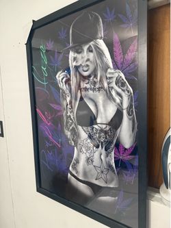 Poster with frame