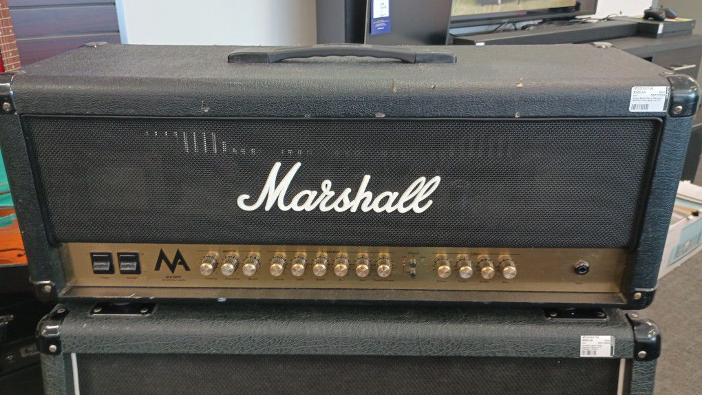 Marshall MA100H 2-Channel 100Watt Guitar Amp Head Tubes