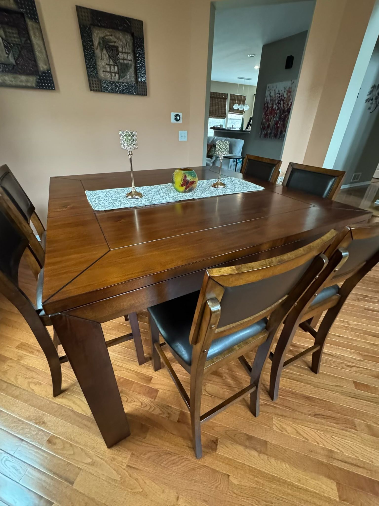 8 Piece Dinner Table Set