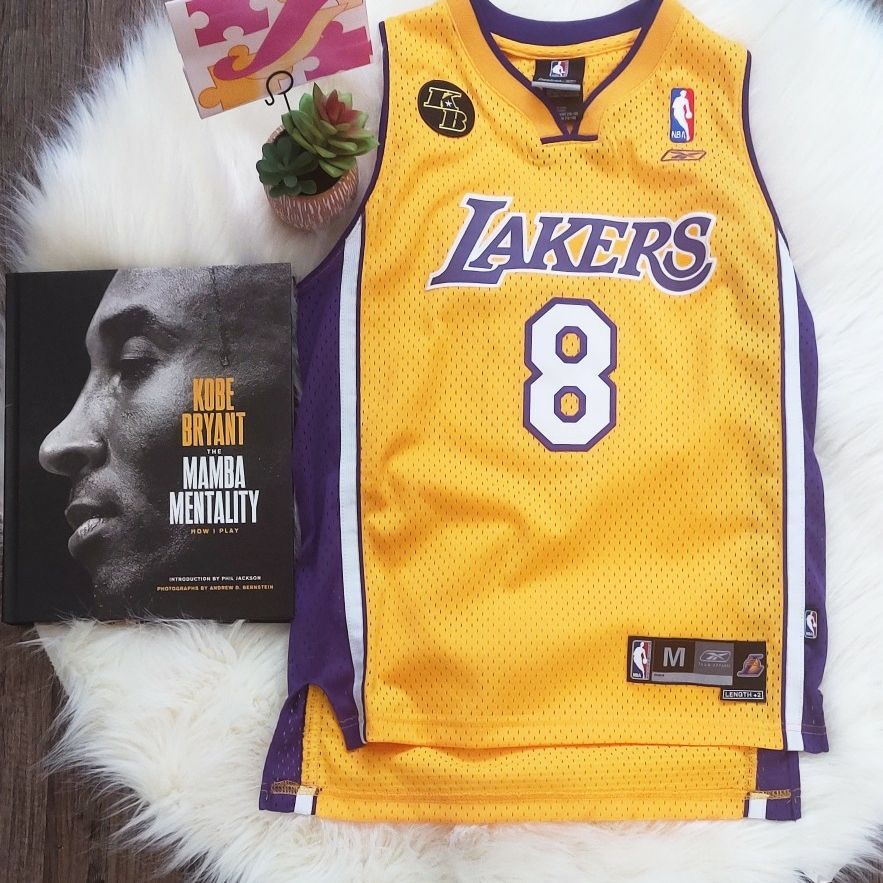 Lakers Kobe #8 Jersey M Youth/ S Women's