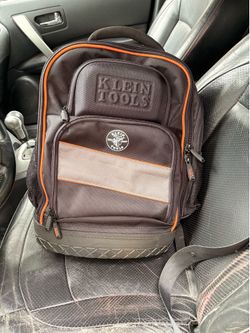 Klein took back pack