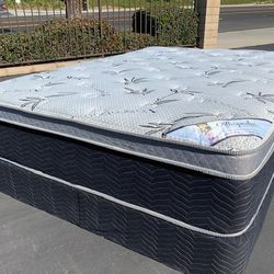 Queen Orthopedic Bamboo Pillow Top!!