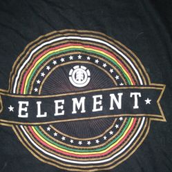 Element Rasta Skateboard Shirt Men's M