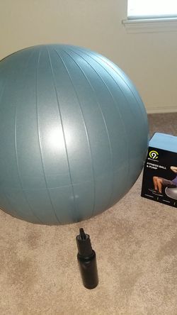 Champion weighted 75cm fitness ball