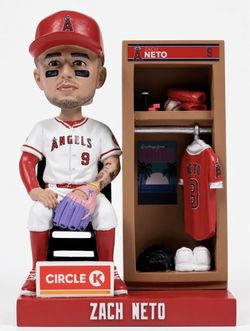 2026 angels baseball Zach Neto bobblehead - new in box