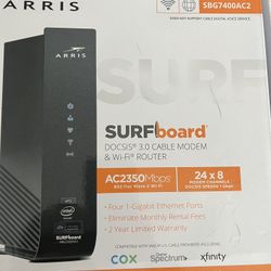 Arris SBG7400AC2 Cable Modem & Wi-go Router