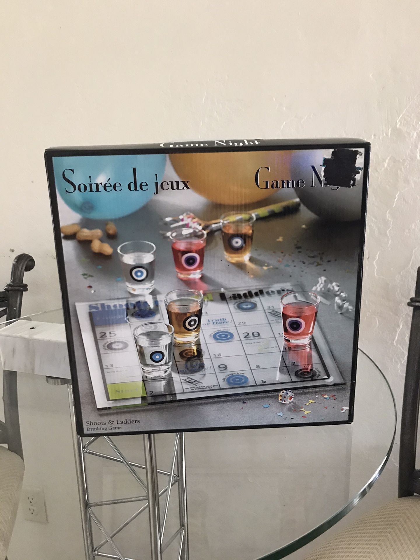 Drinking Game Set Board Game Entertainment