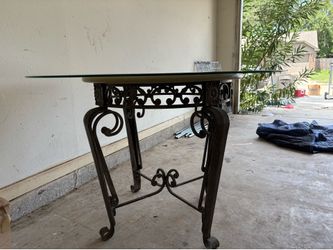 Antique Glass table