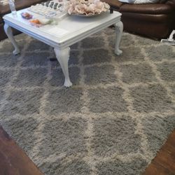 Everything Must Go!! Black Desk, Long Table, Coffee Table, And Area Rug