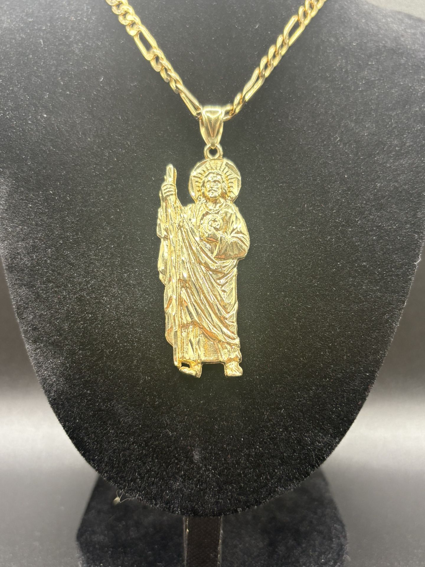 14k San Judas Pendant