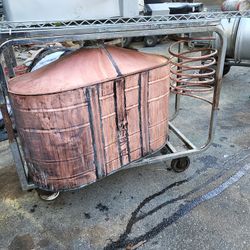 Antique Copper Whiskey Still 
