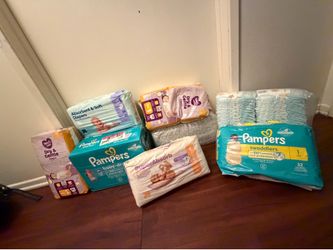 Diapers Box Newborn & Size 1