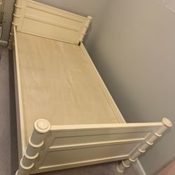 Twin Size Bed Frame With Mattress & Boxspring