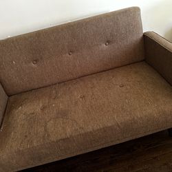 Two Small Matching Couches / Futons