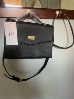 Brand New Black Jessica Moore Posh Crossbody Bag