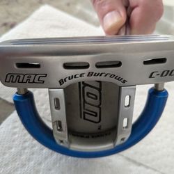 Bruce Burrows Mac Ion C-OC Mallet Putter 35" Right Hand 