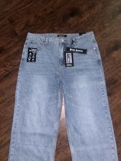 Palm Angels Loose fit denim jeans 36x32