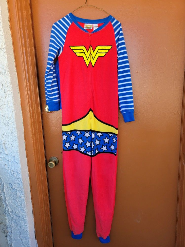 Wonder Women Onsie Halloween Costume Pajama 57" Tall
