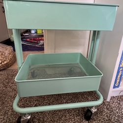 2 Tier Rolling Cart