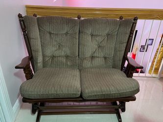 Rocking love seat