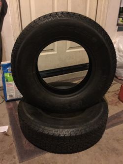Pair of Trailer Tires 185/80D13
