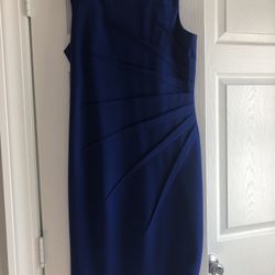 Calvin K Dress Blue
